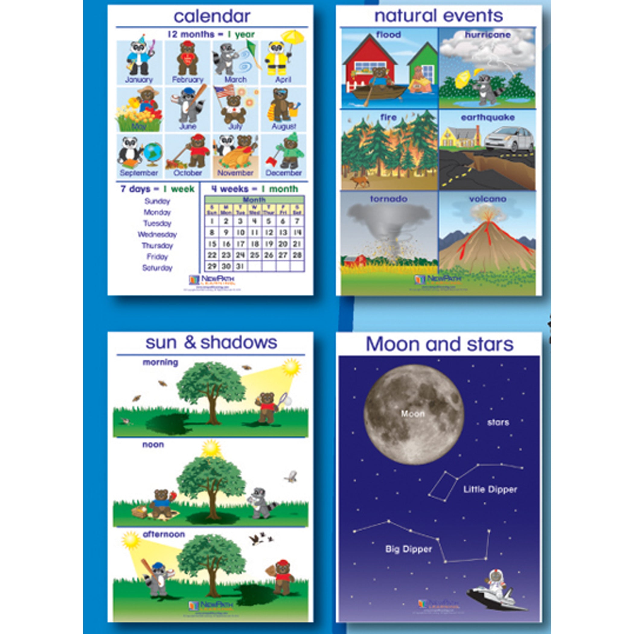Early Childhood Science Readiness Flip Charts, Weather & Sky