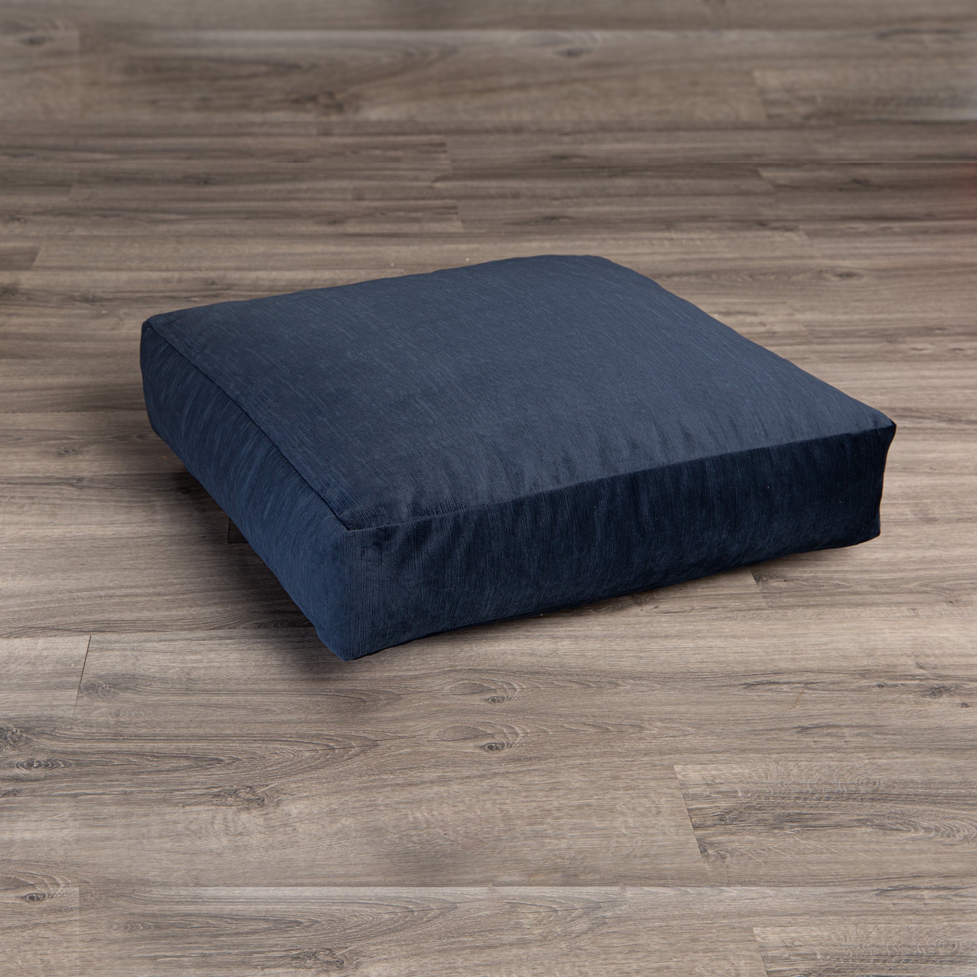 Jaxx Brio Large Décor Floor Pillow/Meditation Yoga Cushion, Plush Microvelvet, Indigo