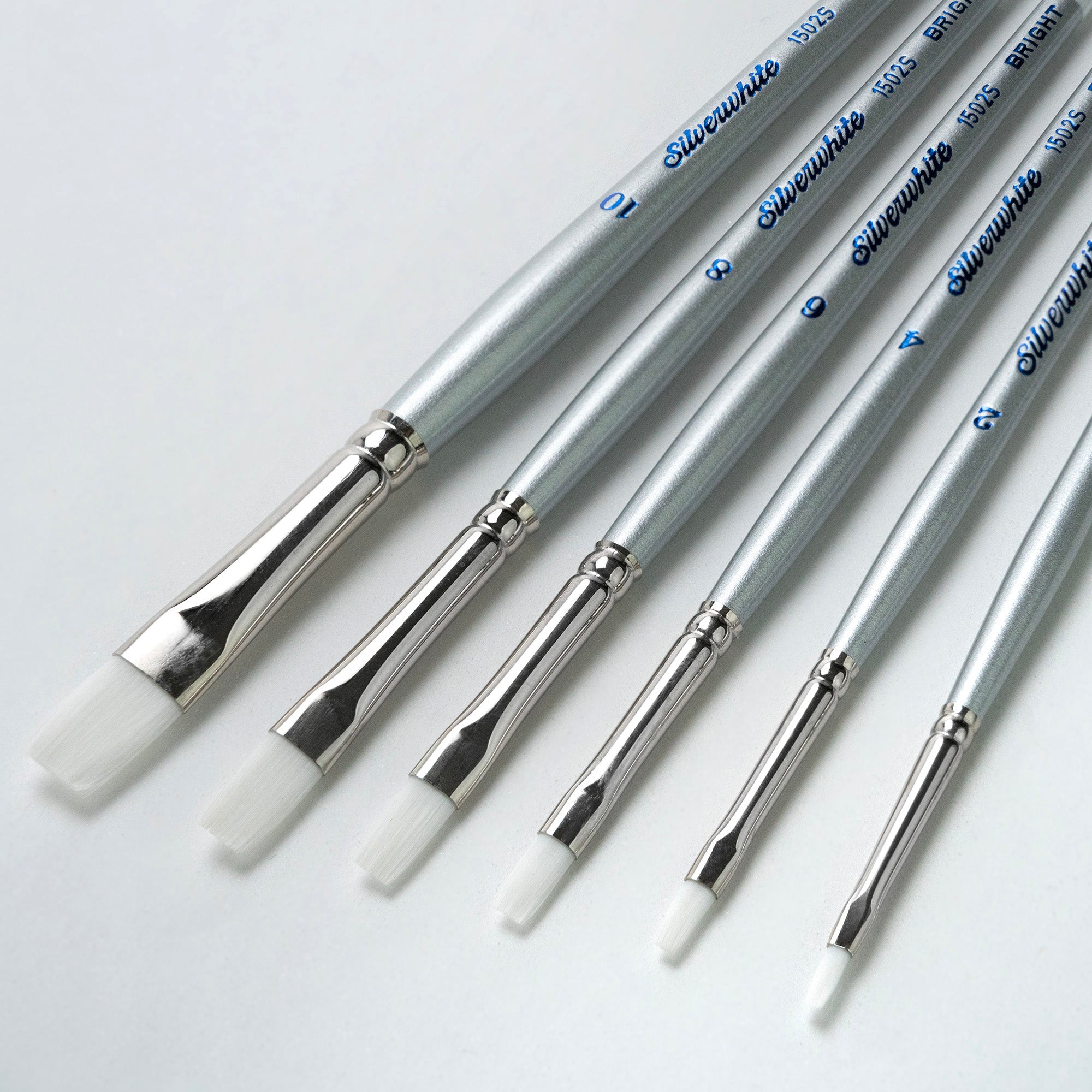 Silverwhite Brights, 6 Brushes