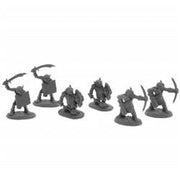 Dungeon Dwellers: REAPER Miniatures REM07045 Dungeon Dwellers Goblin Skirmishers Miniatures - 6 Piece