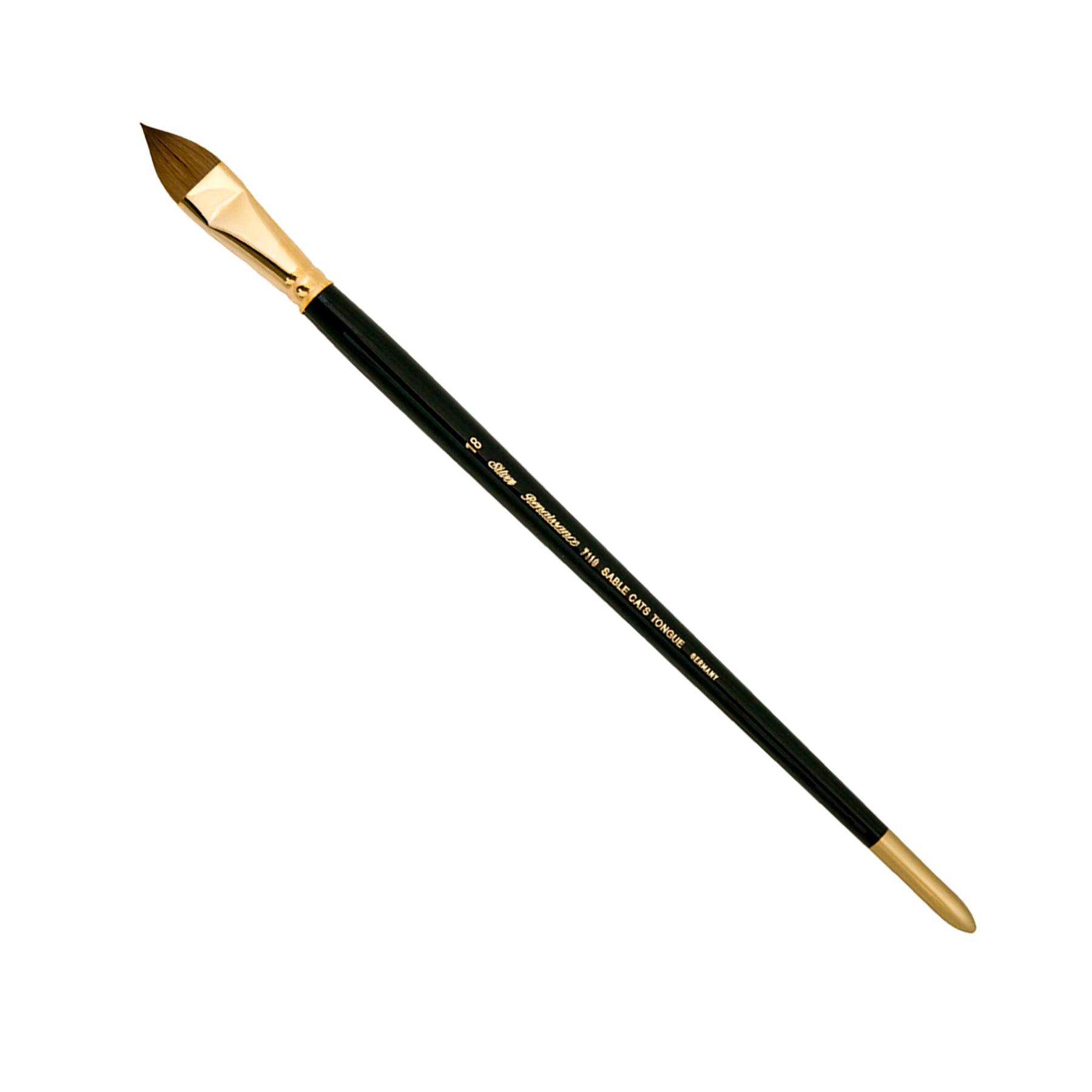 Renaissance® Cats Tongue Brush, Long Handle, Size 18