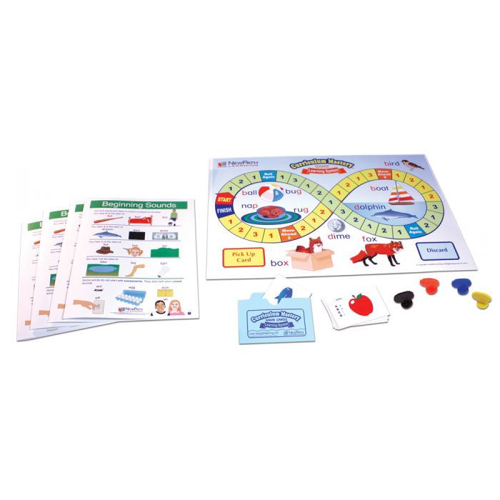 Beginning Sounds  Learning Center Game - Grades 1 - 2
