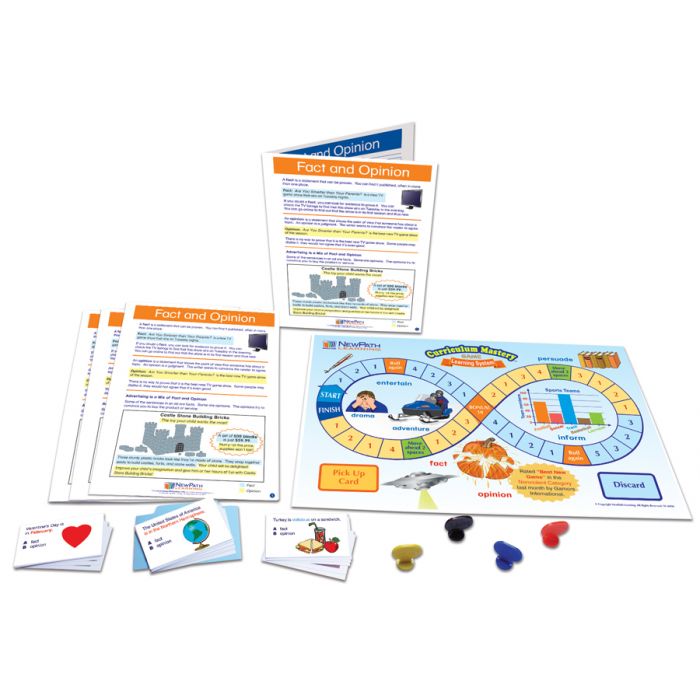 Fact and Opinion  Learning Center Game  - Grades 3 - 5