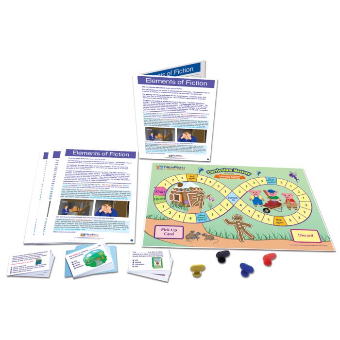 Elements of Fiction  Learning Center Game - Grades 3 - 5