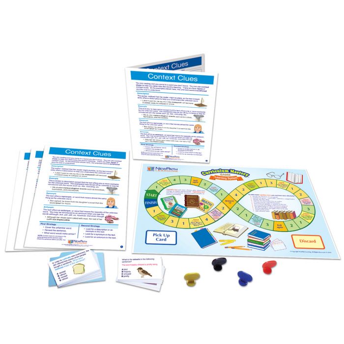 Context Clues  Learning Center Game - Grades 6 - 9