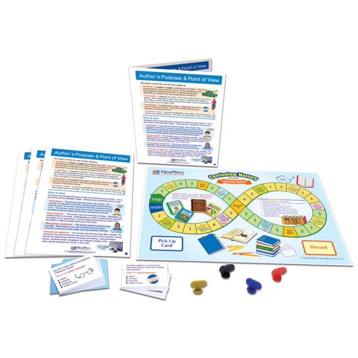 Author’s Purpose & Point of View  Learning Center Game - Grades 6 - 9