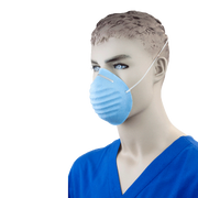 Molded Face Mask, Blue - 50 pcs per Box/20 Boxes per Case