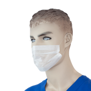 Paper Face Mask, White - 100 pcs per Box/10 Boxes per Case