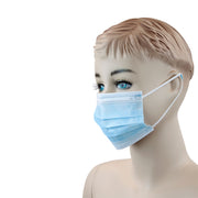 Child Face Mask, Blue - 50 pcs per Box/12 boxes per Case