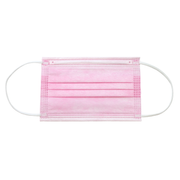 Youth Face Mask w/ Ear Loop, Pink - 50 pcs per Box/12 boxes per Case