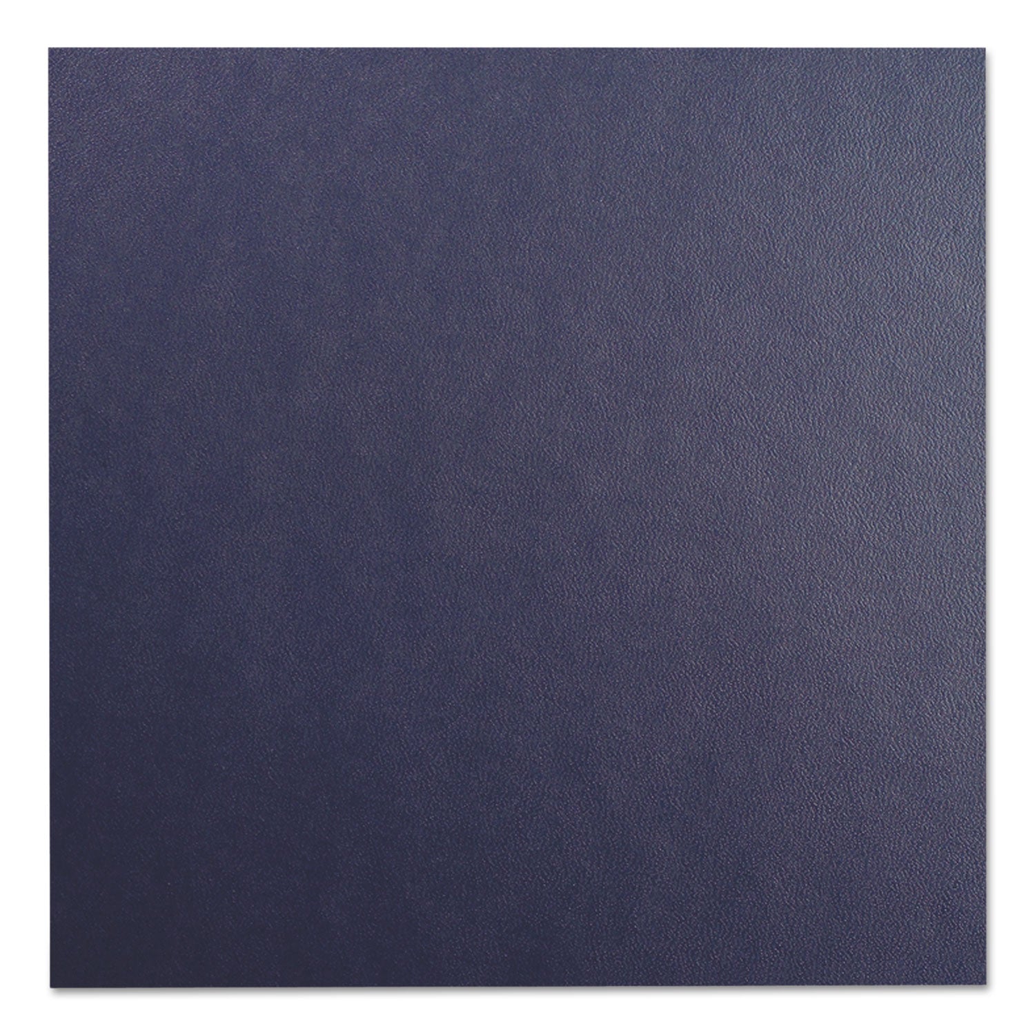 GBC Regency Letter Presentation Cover - 8 1/2" x 11" - 200 Sheets Capacity - Imitation Leather, Faux Leather, Paper Stock - Navy - Rounded Corner, Durable, Unpunched, Opaque - 200 / Box