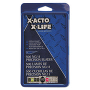 #11 - Durable, Rust Resistant - Carbon Steel - Silver - 500 / Box