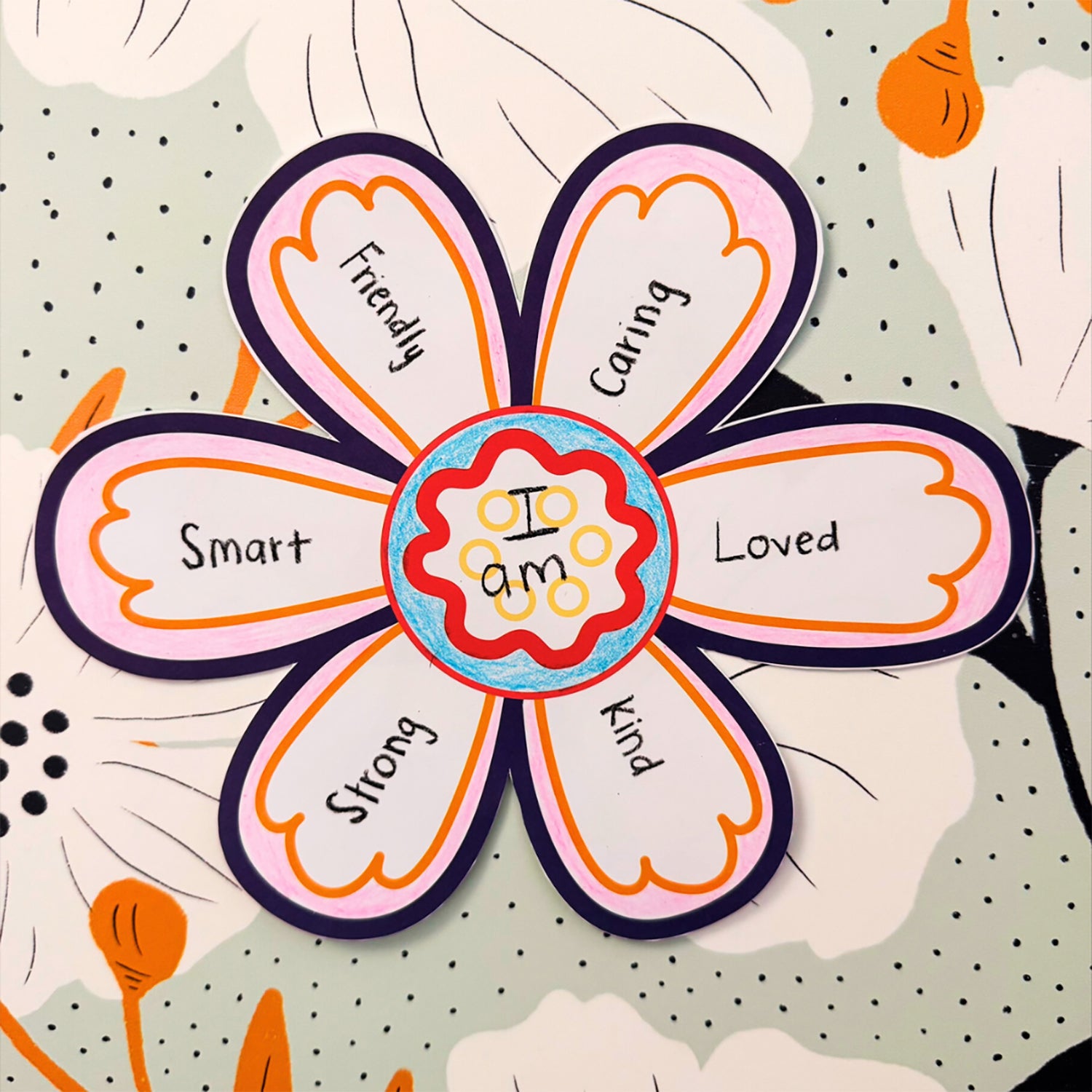 Affirmation Flowers, Pack of 36