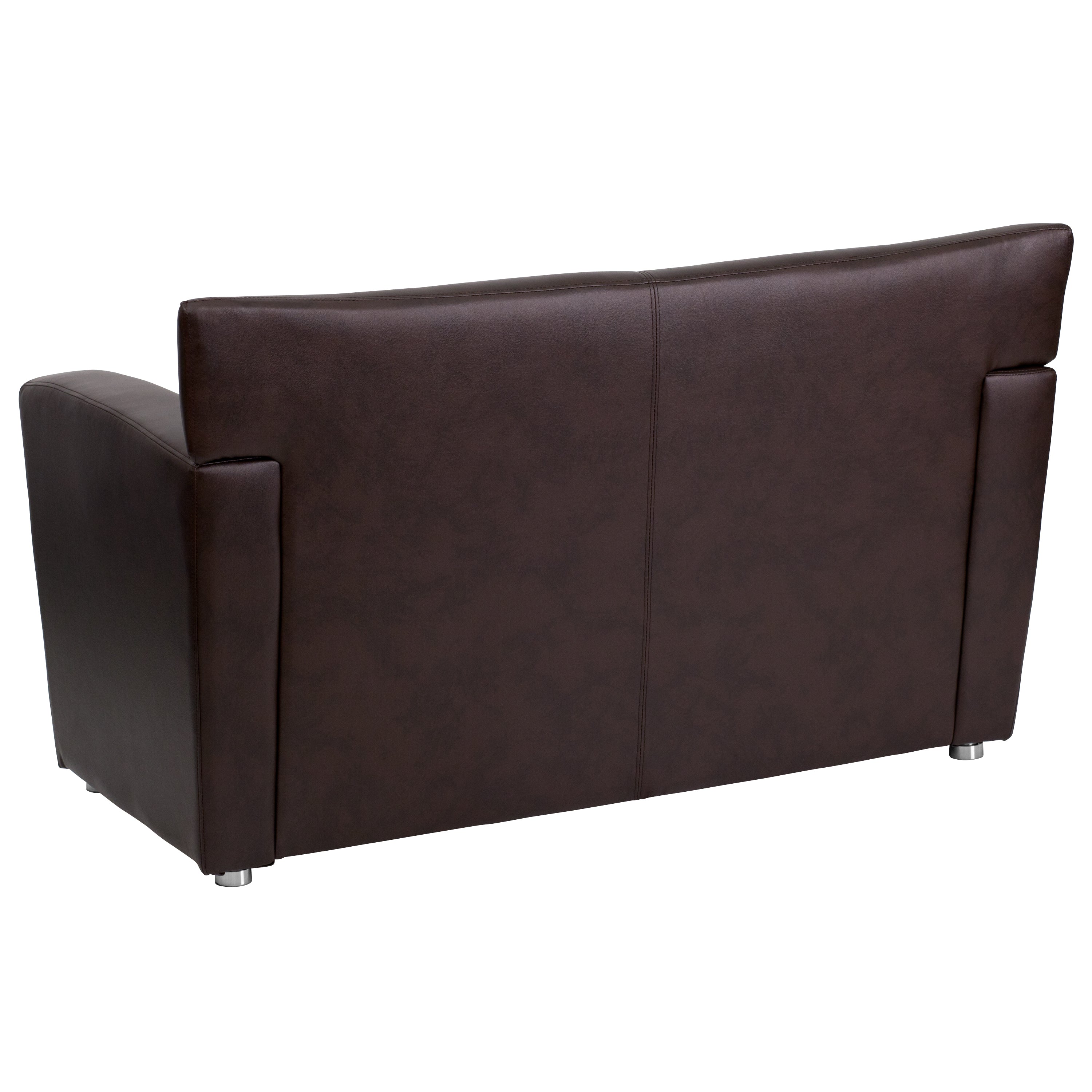 HERCULES Majesty Series Brown LeatherSoft Loveseat