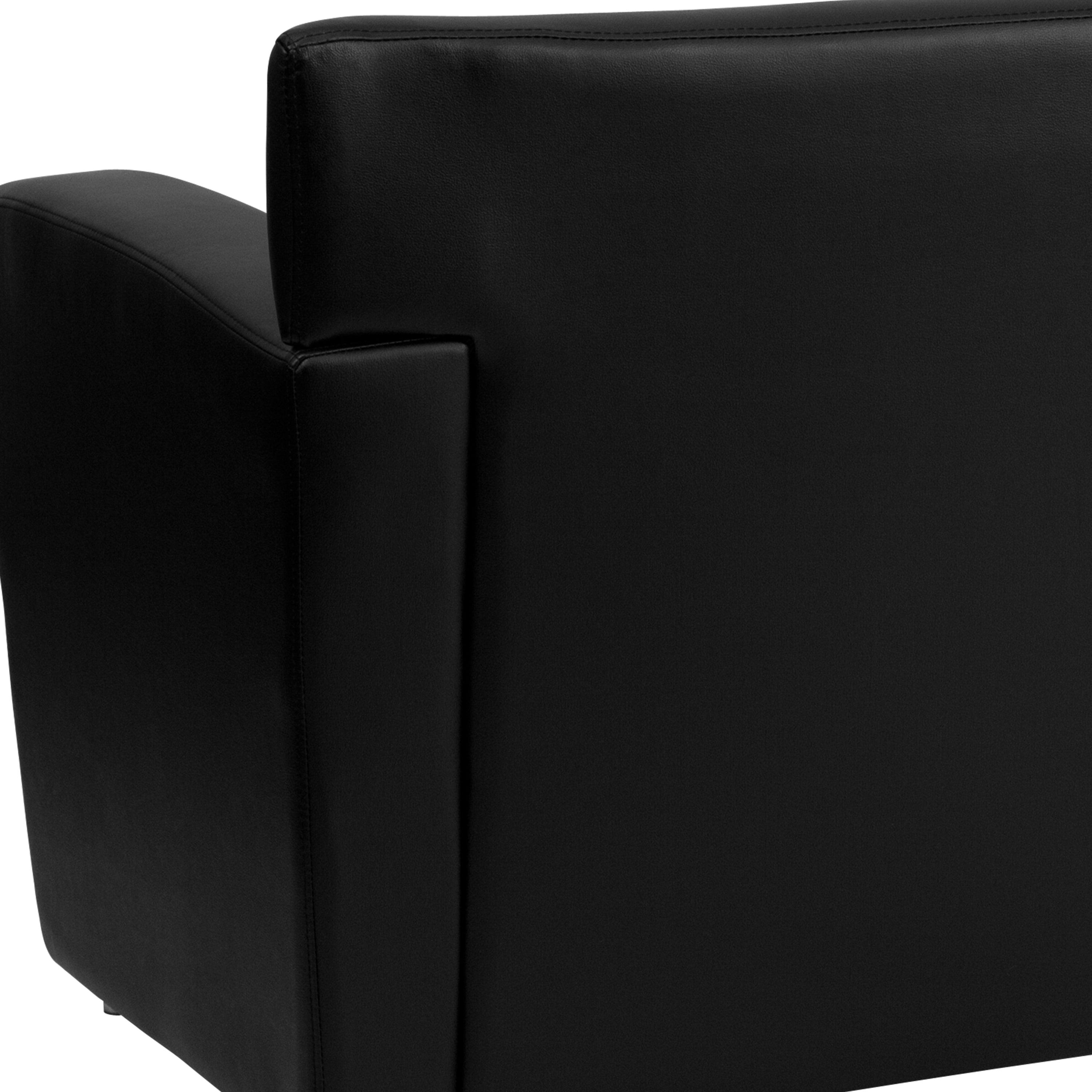 HERCULES Majesty Series Black LeatherSoft Sofa