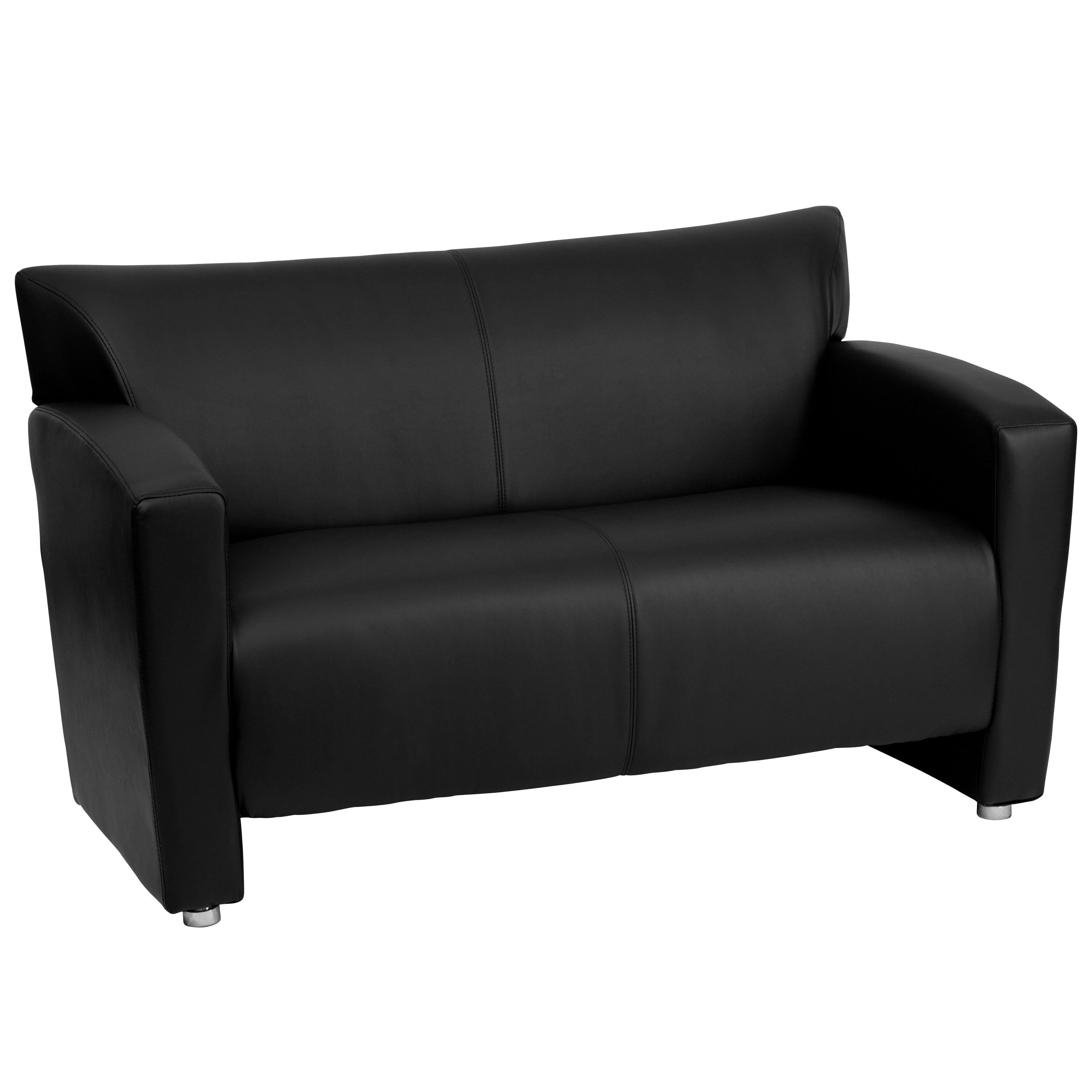 HERCULES Majesty Series Reception Set in Black LeatherSoft