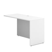 OfficeSource Laminate Reversible Return - 47''W x 24''D - White