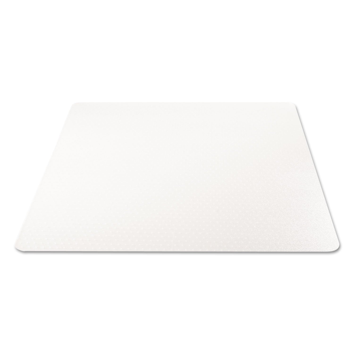 Deflecto EconoMat Chair Mat - Carpeted Floor - 60" Length x 46" Width x 0.063" Thickness - Rectangular - Polycarbonate - Clear - 1 Each