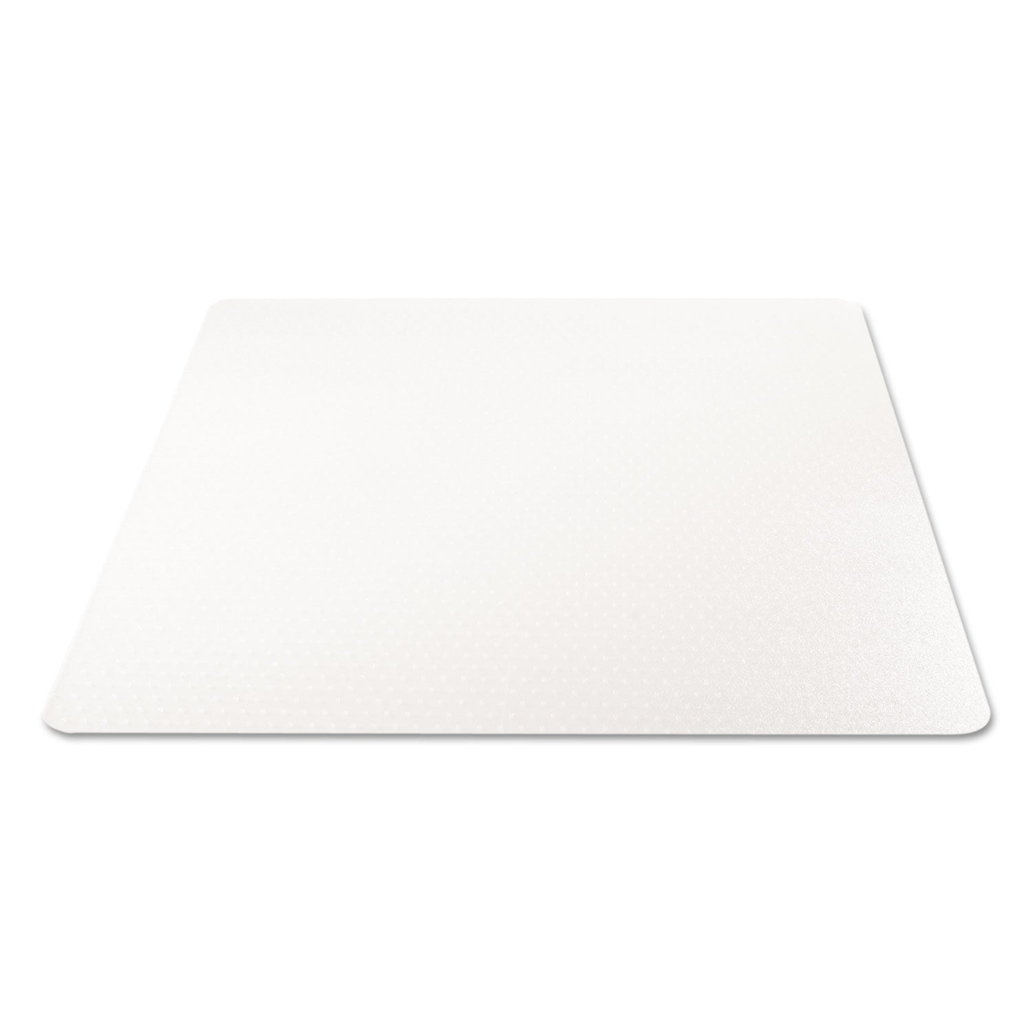 Deflecto EconoMat Chair Mat - Carpeted Floor - 48" Length x 36" Width x 0.063" Thickness - Rectangular - Polycarbonate - Clear - 1 Each