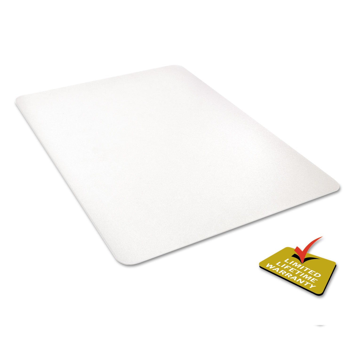 Deflecto Polycarbonate Chair Mat for Hard Floors - Hard Floor - 60" Length x 46" Width - Rectangular - Polycarbonate - Clear - 1 Each