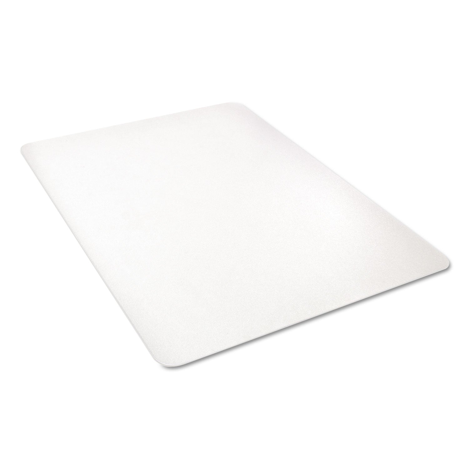 Hard Floor - 53" Length x 45" Width - Rectangular - Polycarbonate - Clear - 1 Each