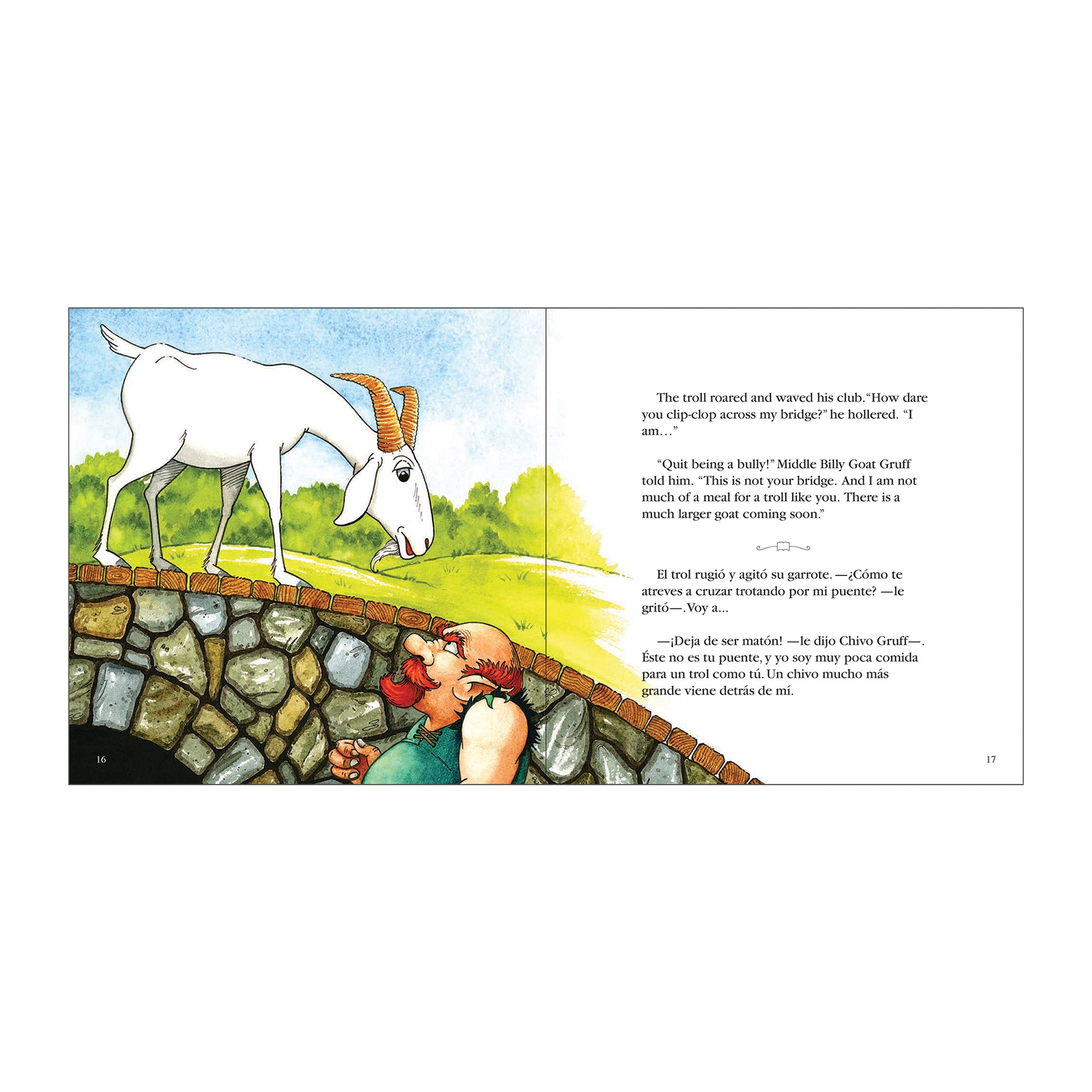 Three Billy Goats Gruff: Los Tres Chivitos