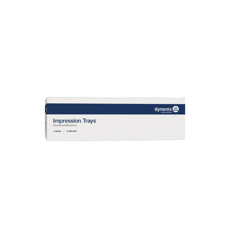 Anterior Impression Tray/Upper, No. 9 - 12pcs per Bag/10 bags per Case