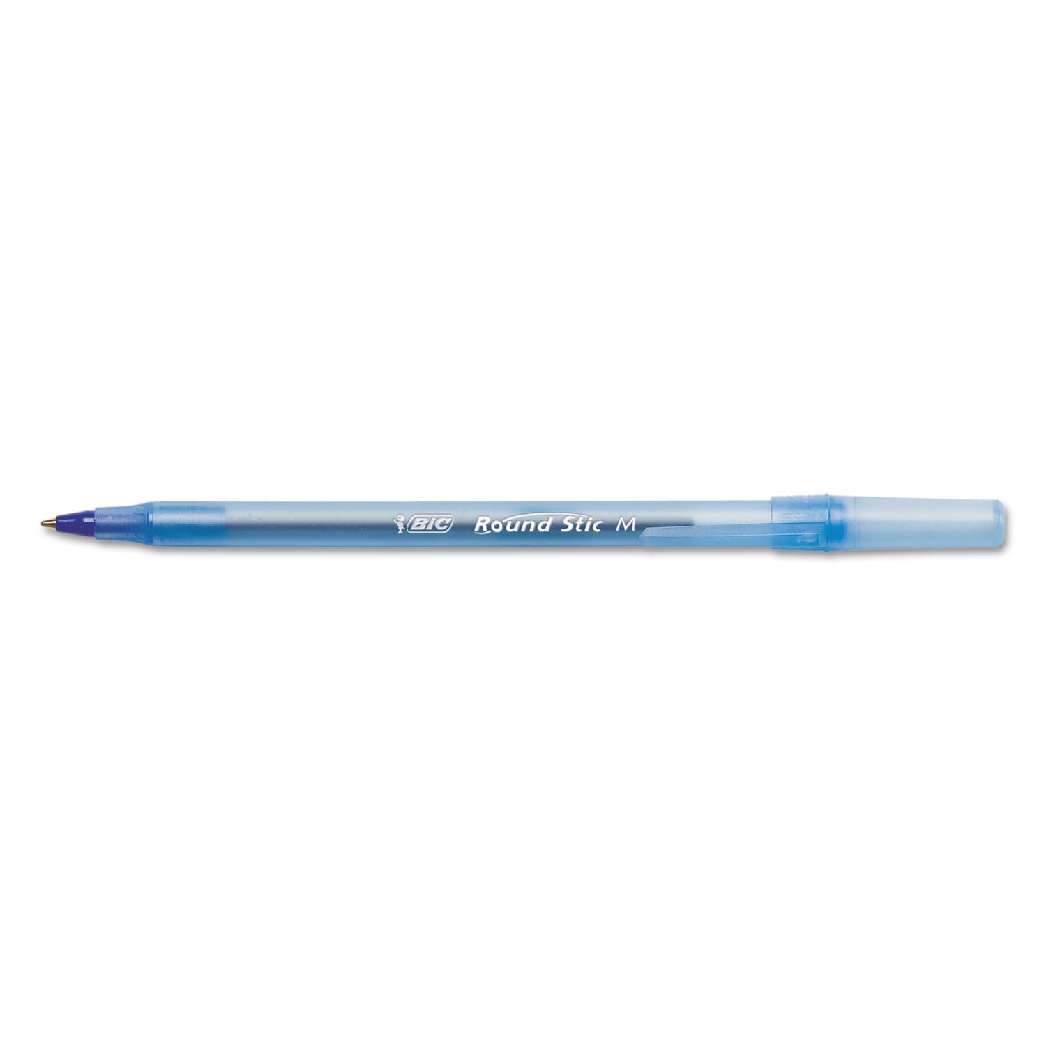 Round Stic® Pen, Medium Point, Blue, Pack of 12