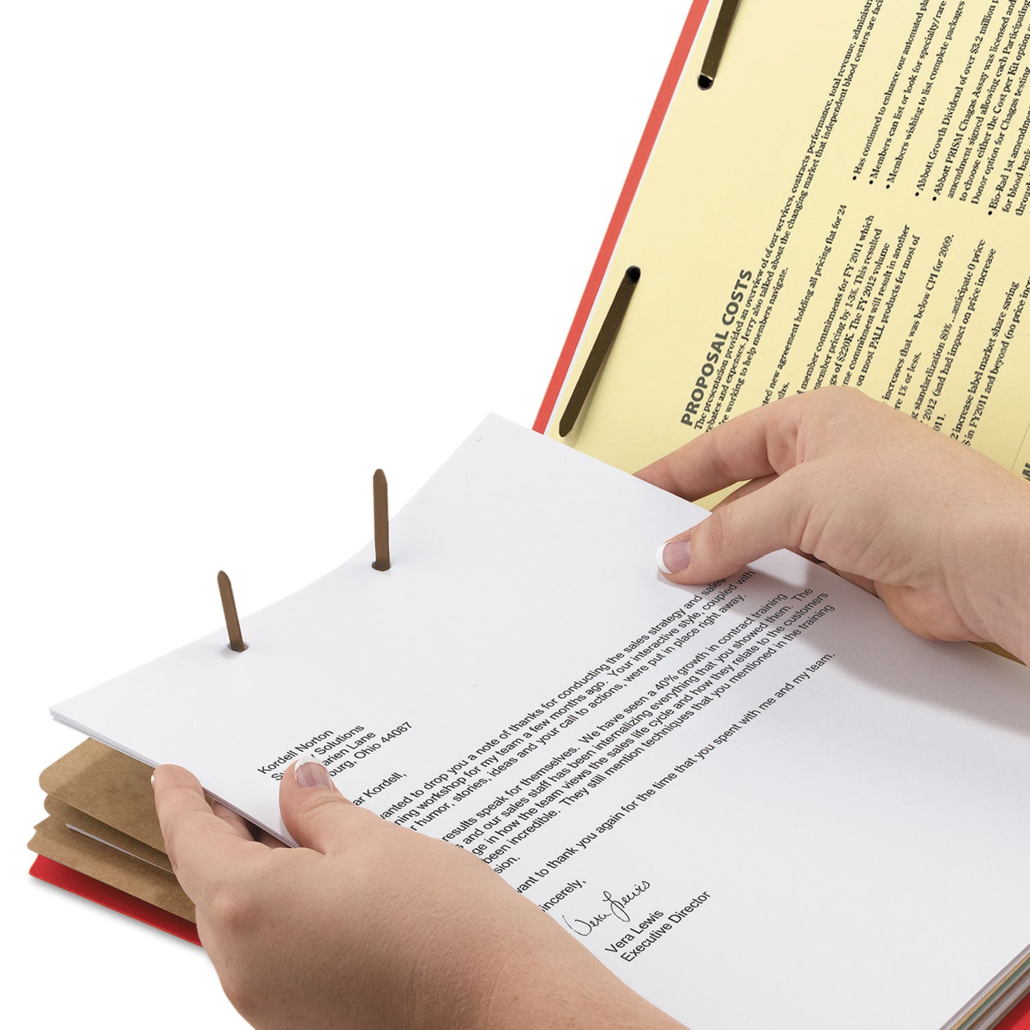 Smead SafeSHIELD 2/5 Tab Cut Legal Recycled Classification Folder