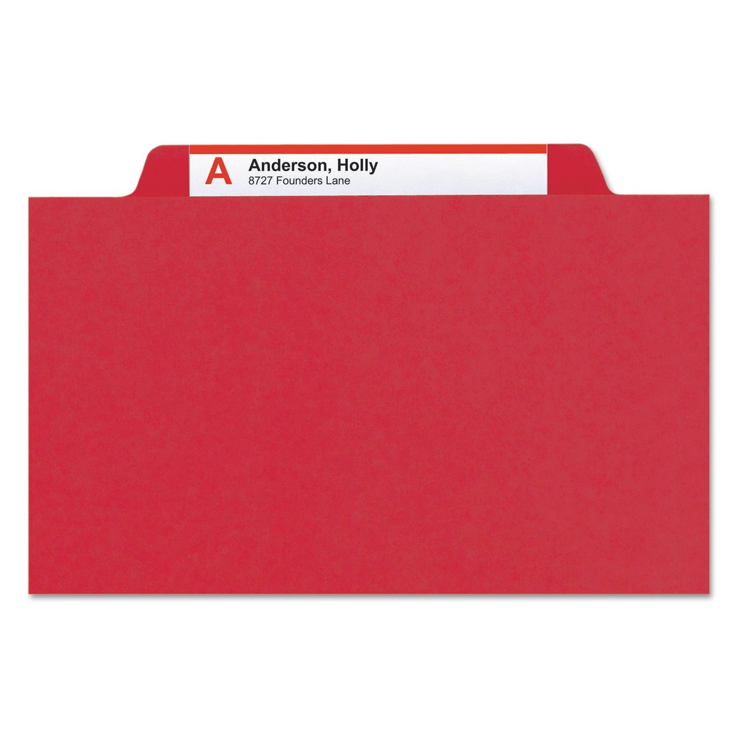 Smead SafeSHIELD 2/5 Tab Cut Legal Recycled Classification Folder