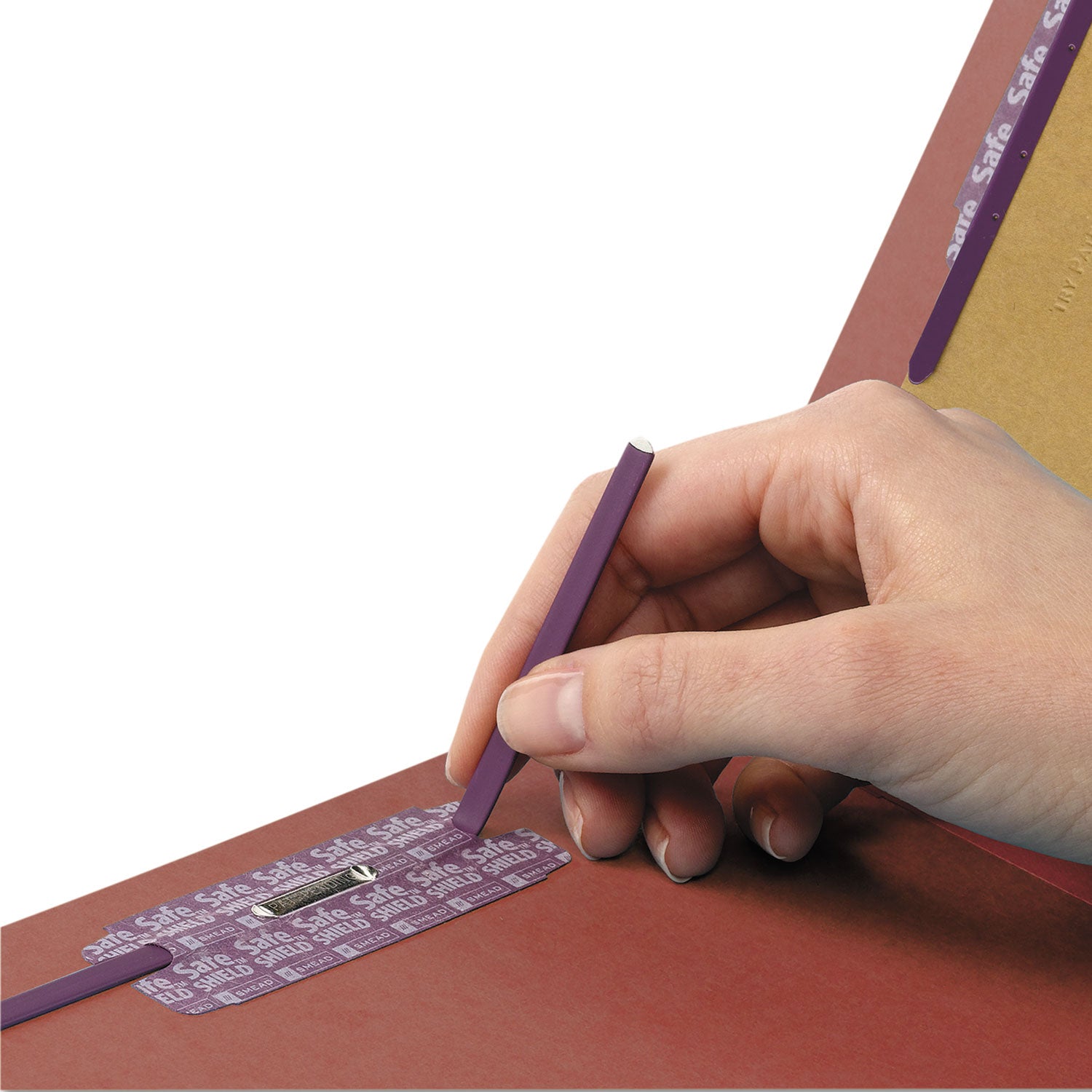Smead Straight Tab Cut Letter Recycled Classification Folder