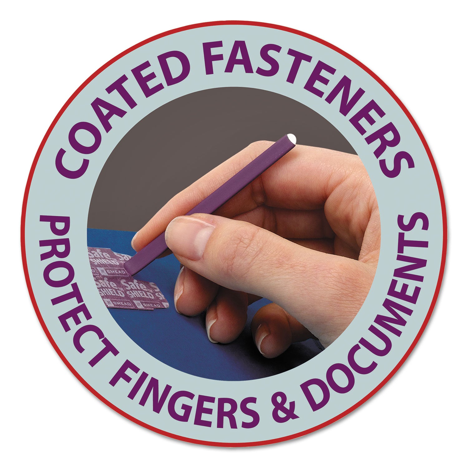 Smead SafeSHIELD 2/5 Tab Cut Legal Recycled Classification Folder, 8.5" x 14", 2" Expansion, 2 Fasteners, 1 Divider, 25 pt. Pressboard, Dark Blue, Heavy Duty, Tear Resistant, 100% Recycled, 10/Box