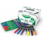 Crayola Classpack Broad Line Fabric Markers