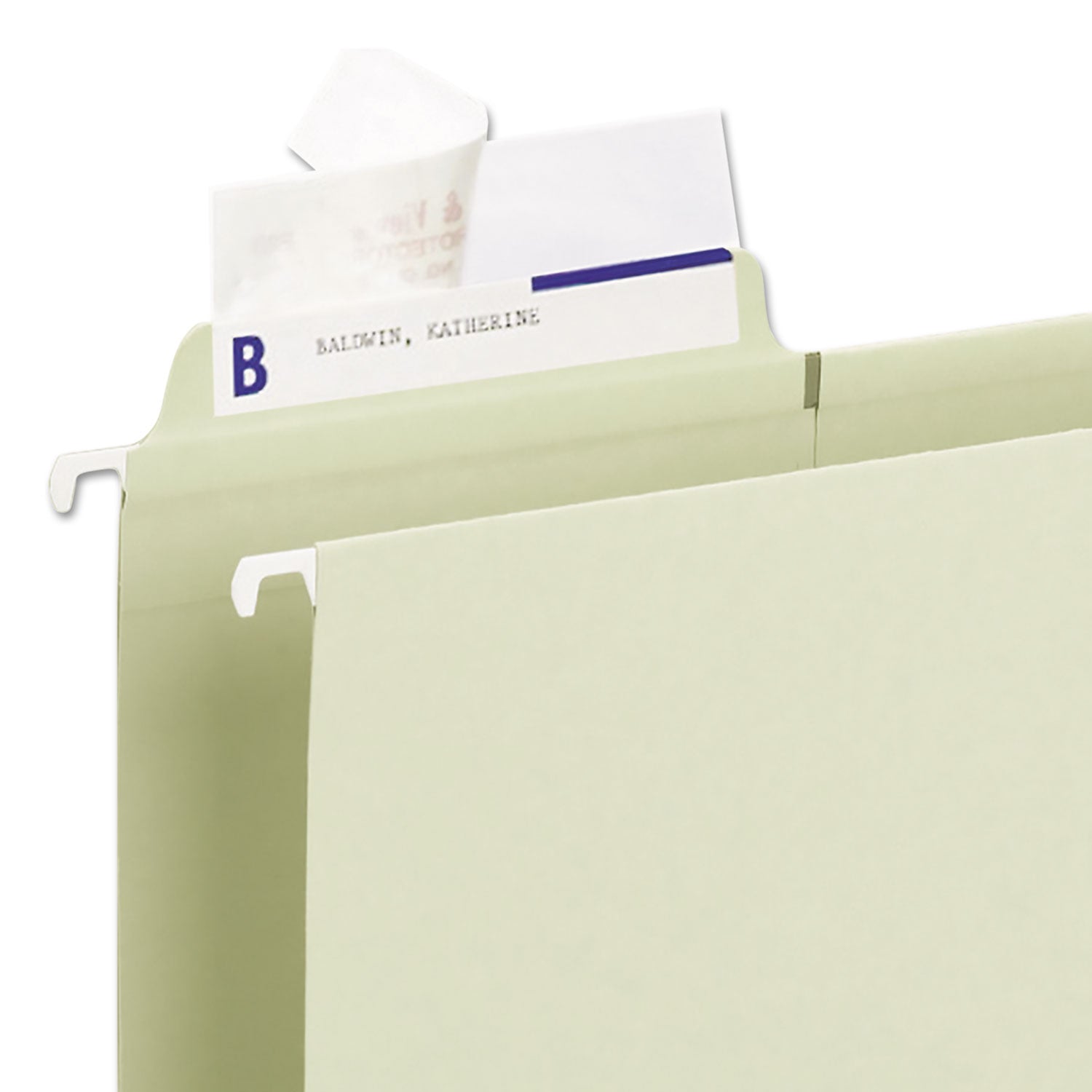 Smead Seal and View Label Protectors - 1.68" Length x 3.50" Width - Rectangle - Self-adhesive - Clear - Polylaminate - 1Pack