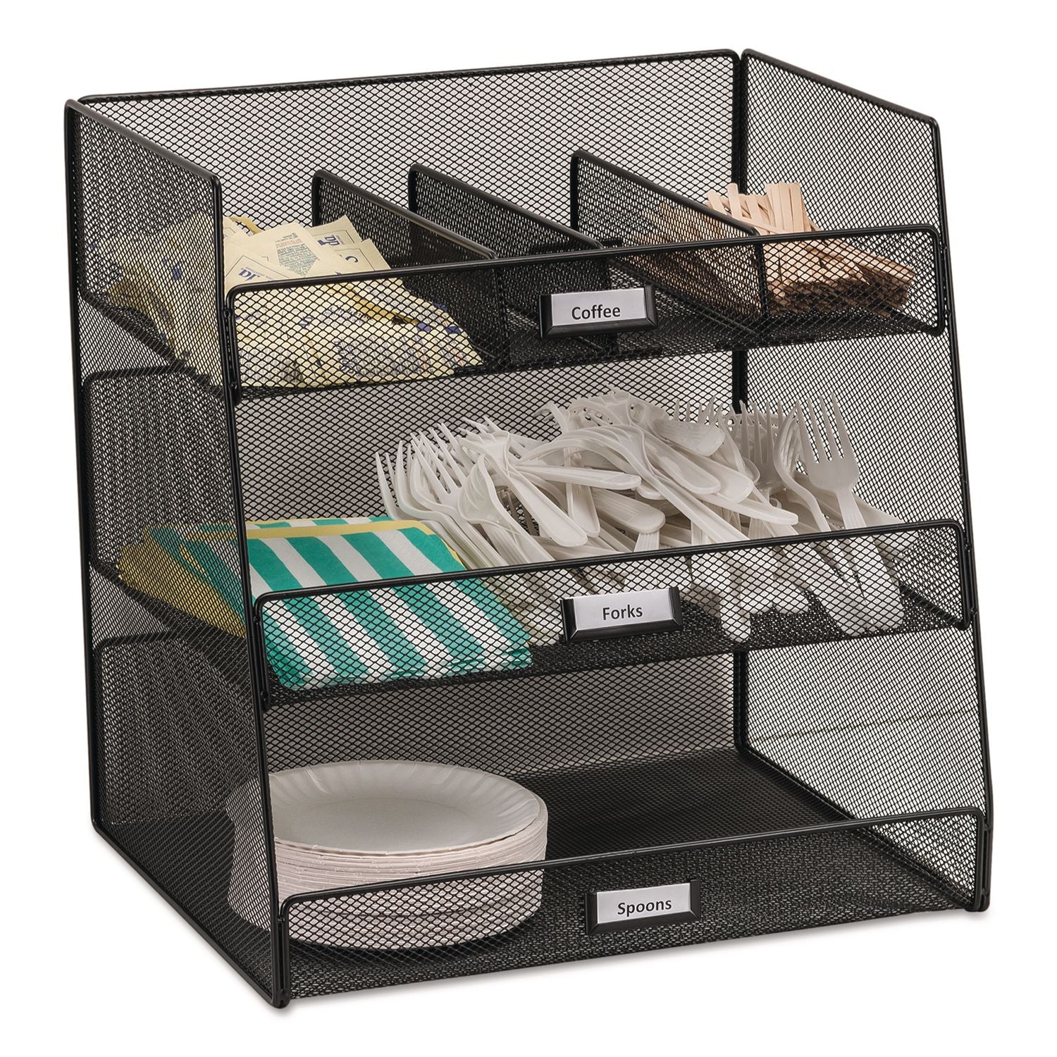 Onyx Break Room Organizer