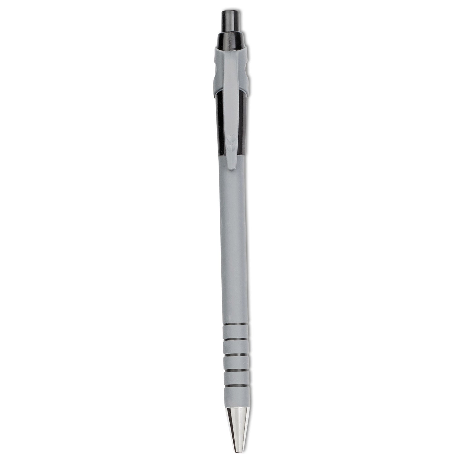 Paper Mate Flexgrip Ultra Retractable Pens - Fine Pen Point - Refillable - Retractable - Black Ink - Alcohol Based - Rubber Barrel - 1 Dozen