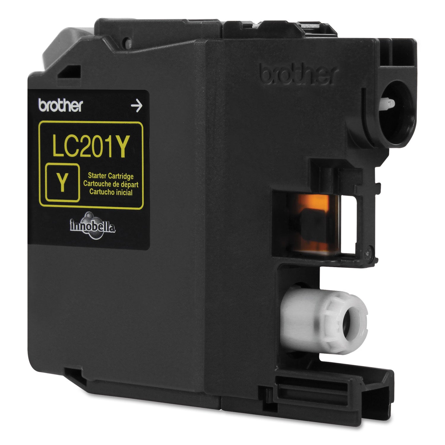 Brother Innobella LC201Y Original Standard Yield Inkjet Ink Cartridge - Yellow - 1 Each