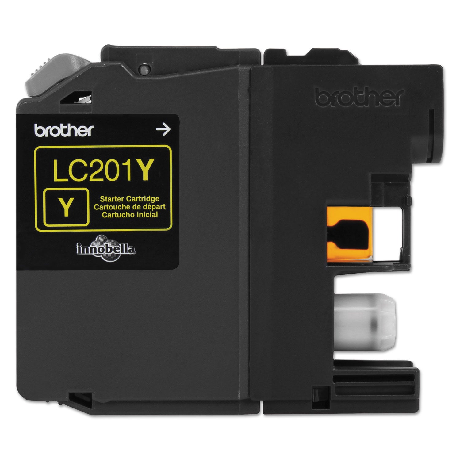 Brother Innobella LC201Y Original Standard Yield Inkjet Ink Cartridge - Yellow - 1 Each