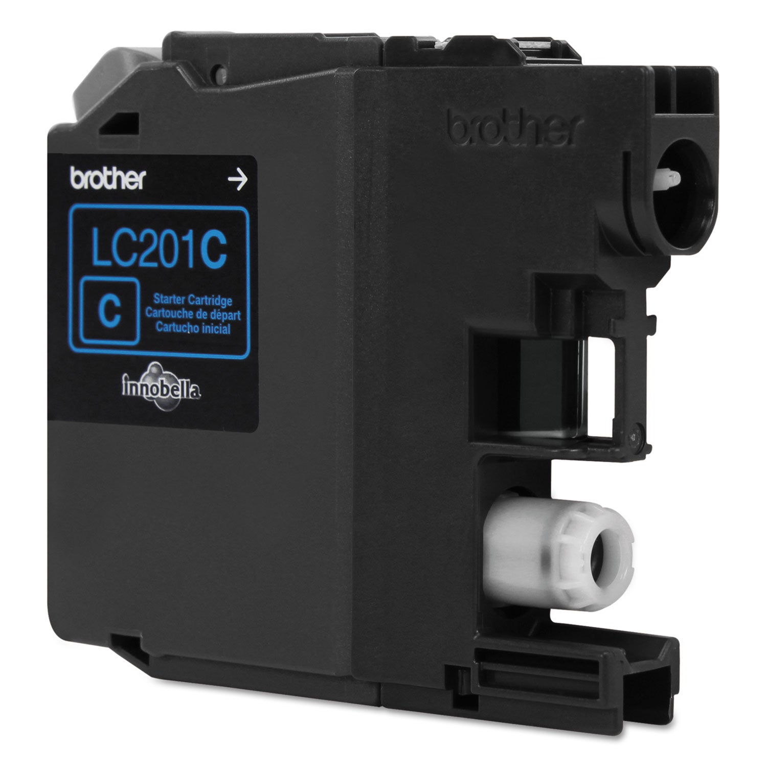 Brother Innobella LC201C Original Standard Yield Inkjet Ink Cartridge - Cyan - 1 Each