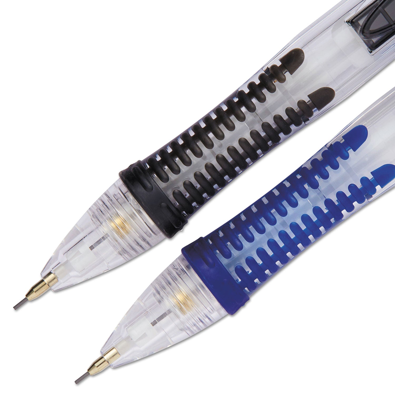 0.5 mm Black Lead - #2 - Refillable - Assorted Plastic Barrel - 2 / Pack
