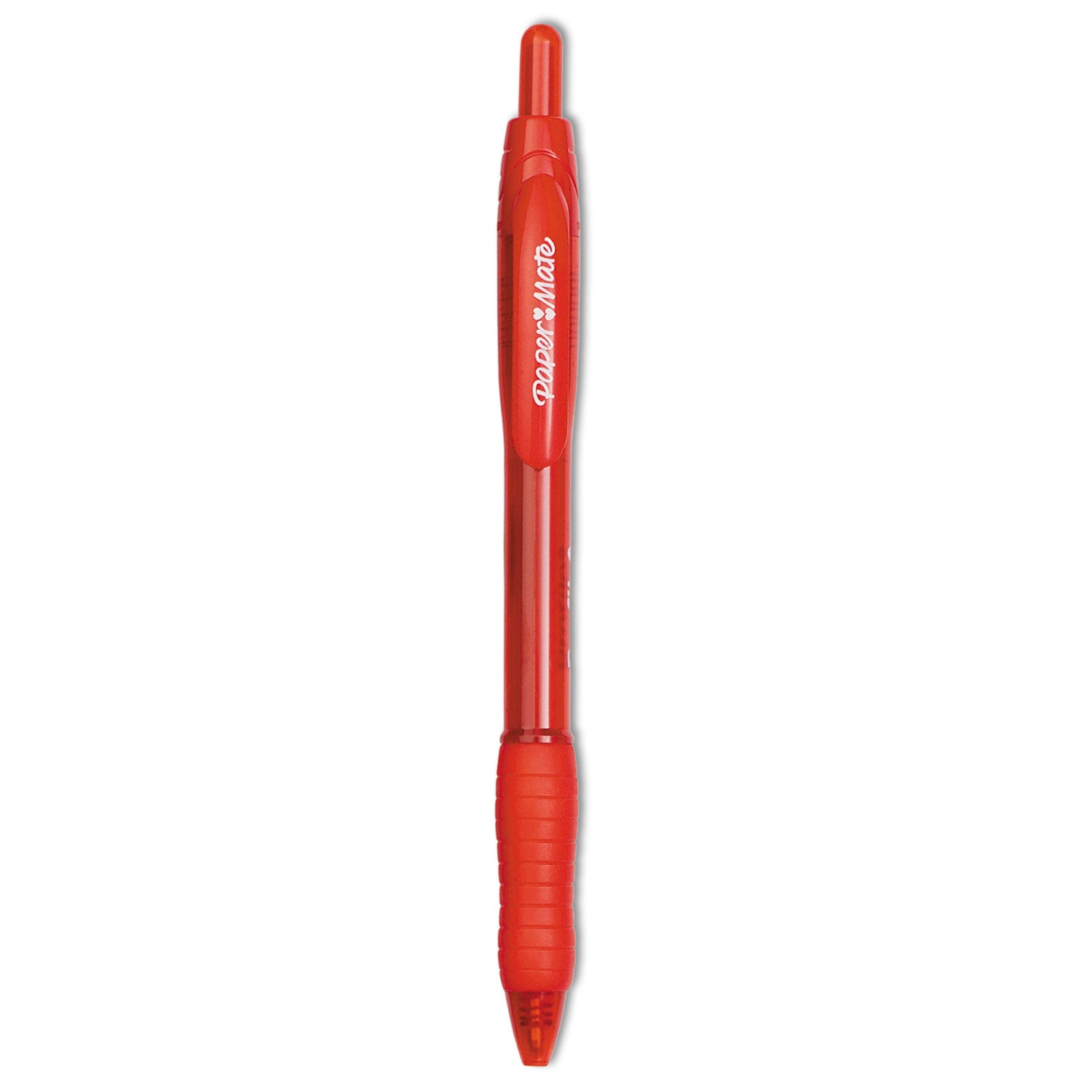 Paper Mate Profile Retractable Ballpoint Pens - 1.4 mm Super Bold Pen Point - Retractable - Red Ink - Red Barrel - 1 Dozen