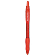 Paper Mate Profile Retractable Ballpoint Pens - 1.4 mm Super Bold Pen Point - Retractable - Red Ink - Red Barrel - 1 Dozen