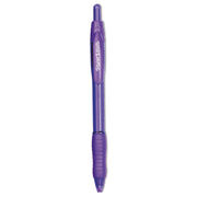 Paper Mate Profile Retractable Ballpoint Pens - 1.4 mm Super Bold Bullet Pen Point - Retractable - Purple Ink - Gel-based - Purple Barrel - 1 Dozen