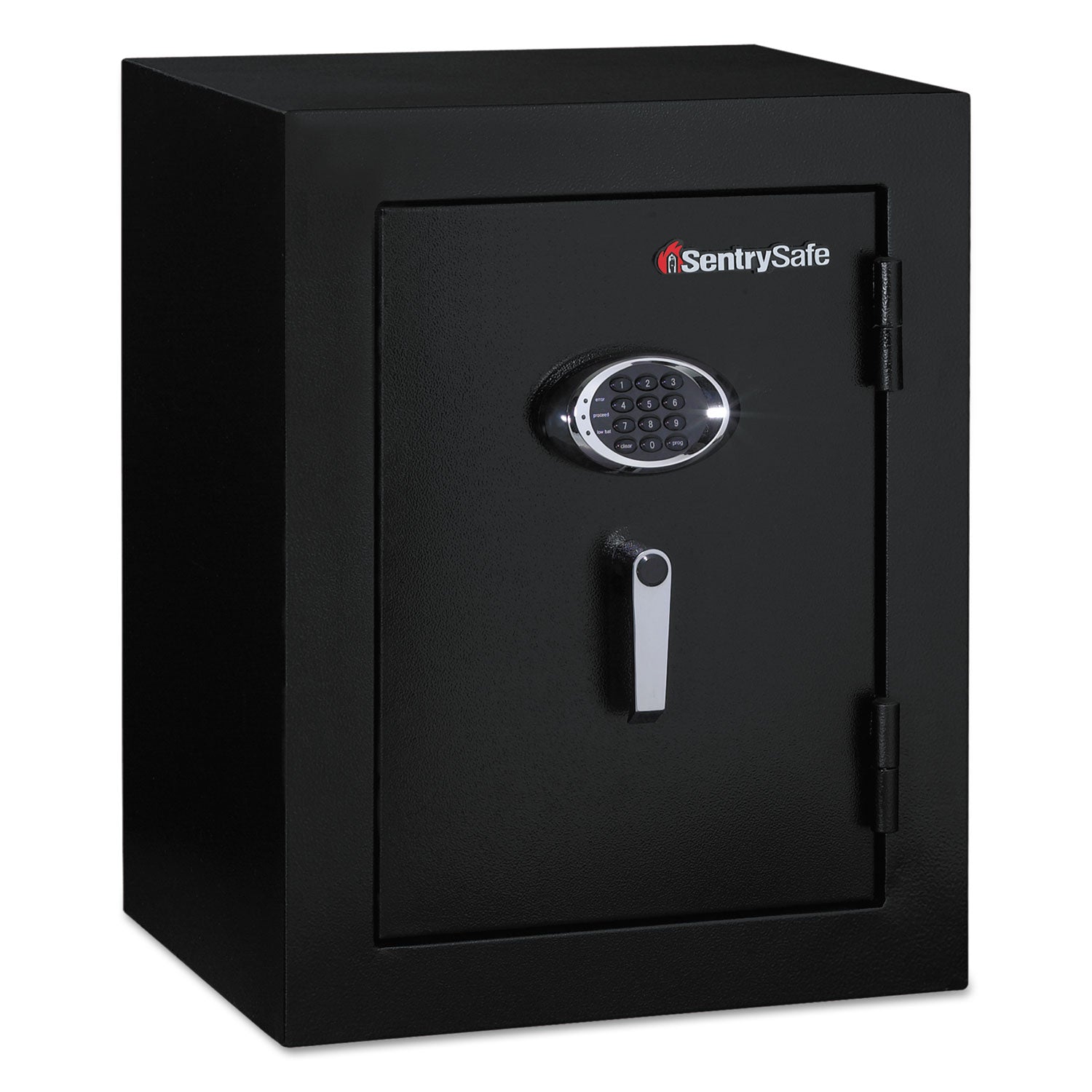 3.39 ft³ - Digital, Programmable Lock - Pry Resistant, Water Resistant, Fire Resistant, Scratch Resistant - for Document, Home, Office - Overall Size 27.8" Height x 21.7" Width x 19" Depth - Steel