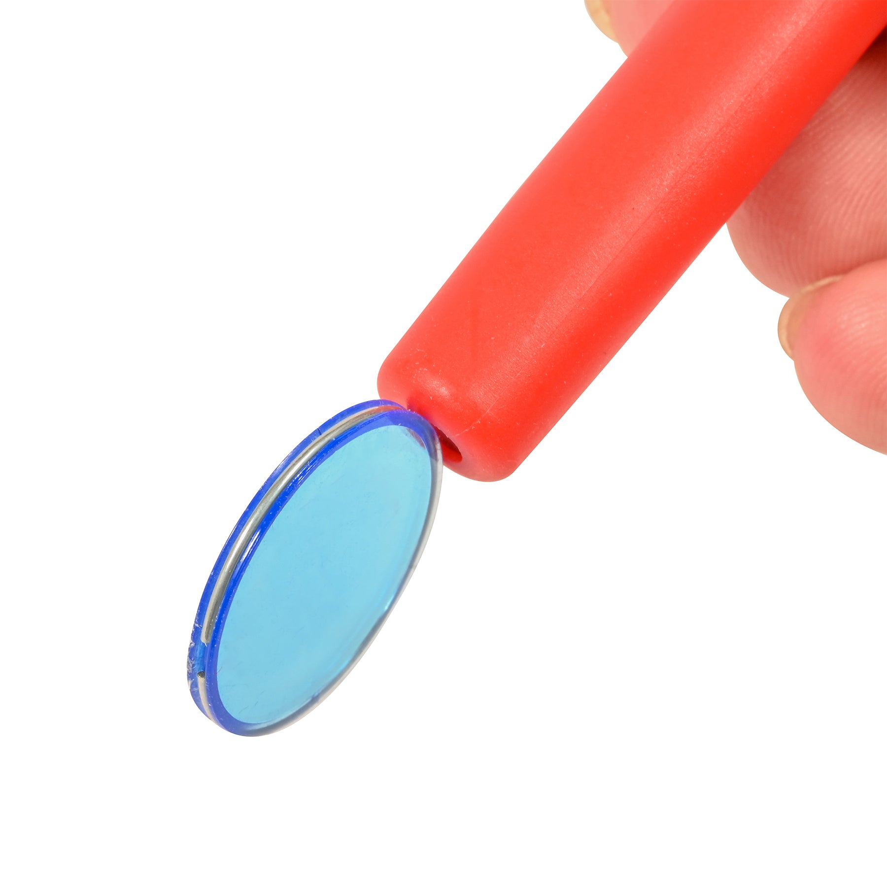 Transparent Plastic Counters - Steel-Ringed - Set of 50