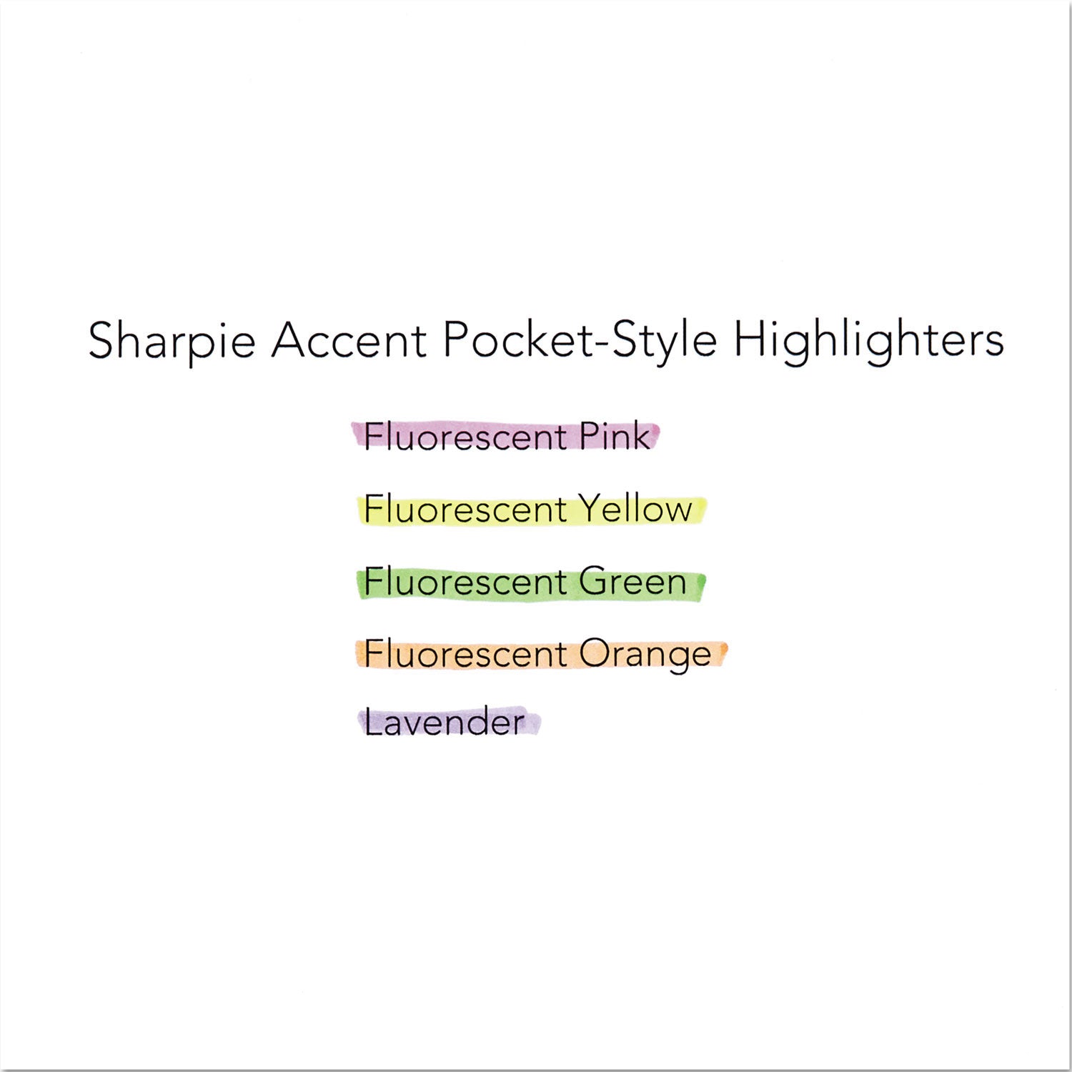 Sharpie Highlighter - Pocket - Chisel Marker Point - Fluorescent Yellow Ink - 1 Dozen