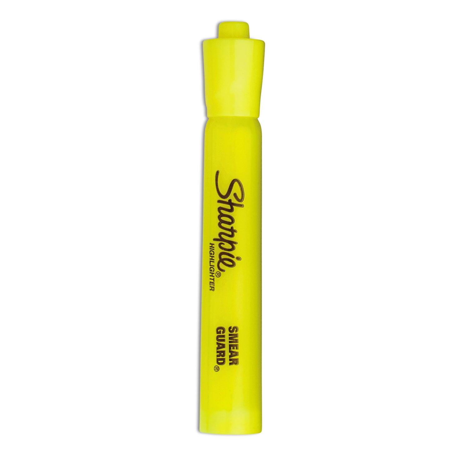 Chisel Marker Point - Fluorescent Yellow Ink - 4 / Pack
