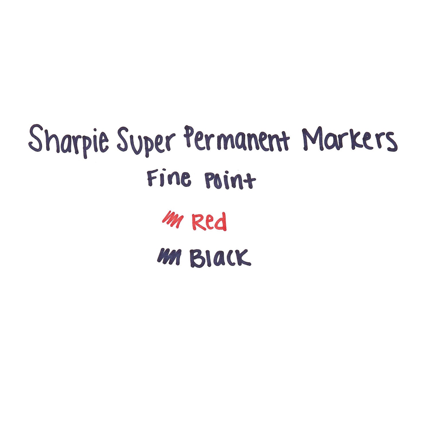 Bold Marker Point - Red Ink - Alcohol Based - 1 Dozen