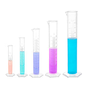 Measuring Cylinders, Set of 5