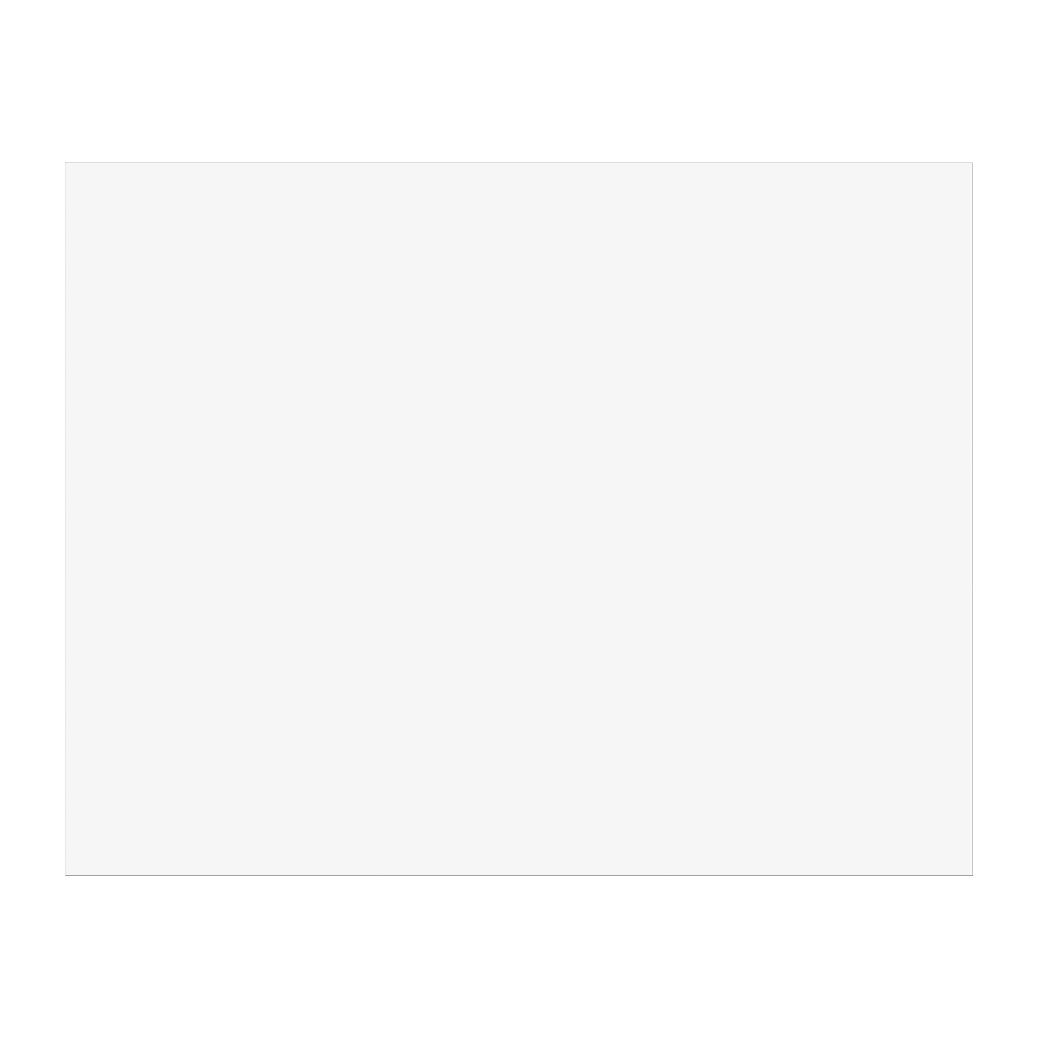 Economy Poster Board, White, 22" x 28", 100 Sheets